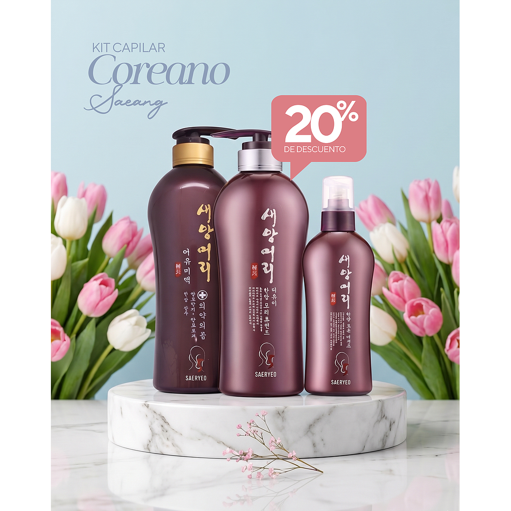 KIT CAPILAR COREANO SAEANG