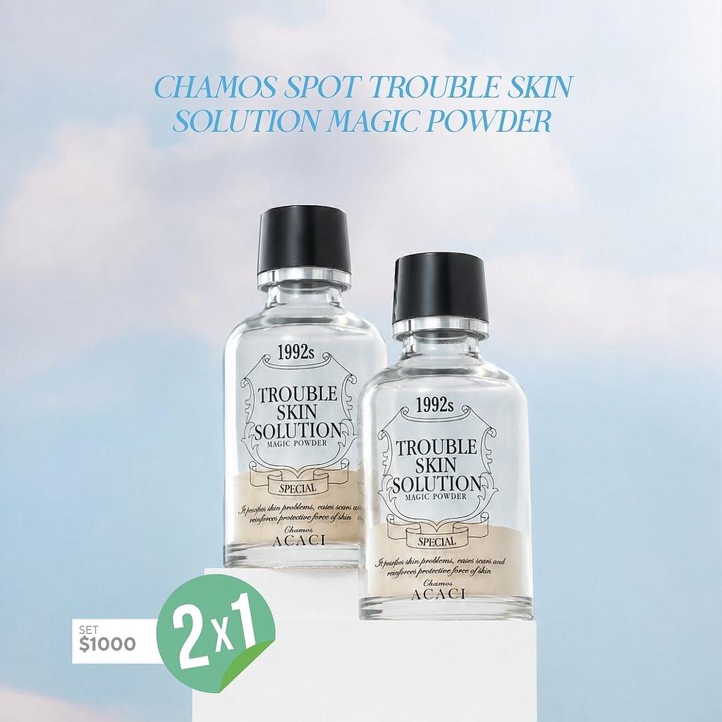CHAMOS Spot Trouble Skin Solution Magic Powder 